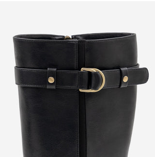 Believe Belt Mid-heel Long Boots 5cm