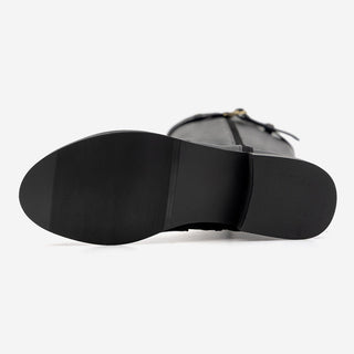 Believe Belt Mid-heel Long Boots 5cm