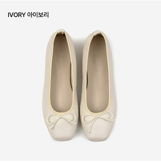 Nicoleen Ribbon Flat Shoes 1cm
