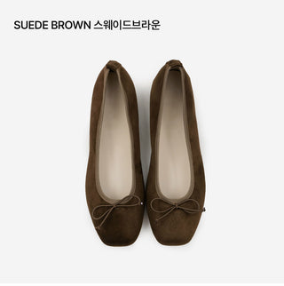 Nicoleen Ribbon Flat Shoes 1cm