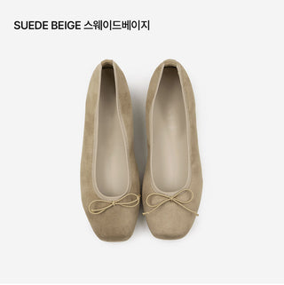 Nicoleen Ribbon Flat Shoes 1cm