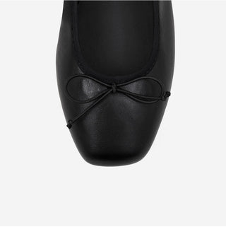 Nicoleen Ribbon Flat Shoes 1cm
