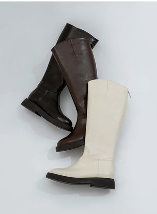 Eti flats long boots 4cm