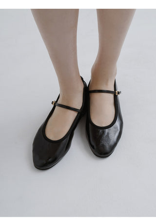 Oblen Mary Jane Flat Shoes 1cm