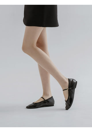 Oblen Mary Jane Flat Shoes 1cm