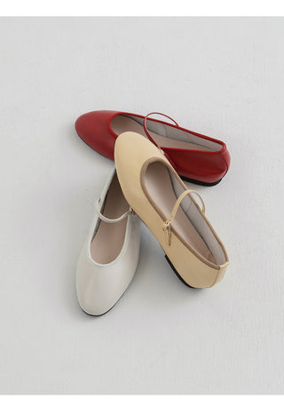 Oblen Mary Jane Flat Shoes 1cm