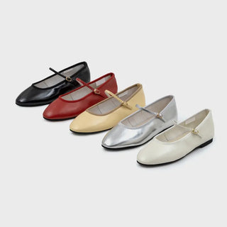 Oblen Mary Jane Flat Shoes 1cm