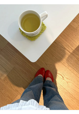 Oblen Mary Jane Flat Shoes 1cm