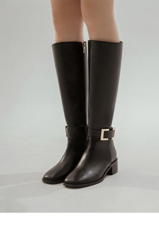 Karins Mid-heel Long Boots 5cm