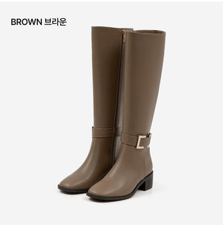 Karins Mid-heel Long Boots 5cm