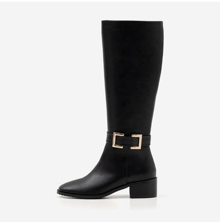 Karins Mid-heel Long Boots 5cm