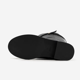 Linda Pointed Flats Long Boots 3cm