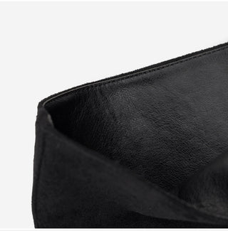Krit Suede Flats Mid-calf Boots 3cm