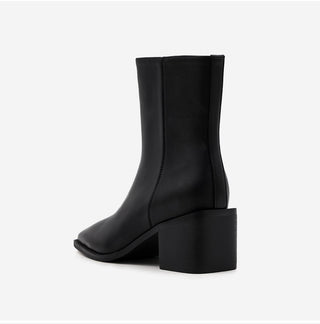 Scint Chunky Heel Ankle Boots 6cm
