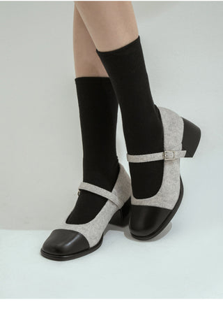 Maretta Mary Jane Pumps 5cm
