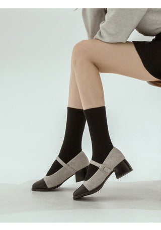 Maretta Mary Jane Pumps 5cm