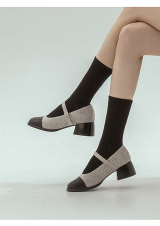 Maretta Mary Jane Pumps 5cm