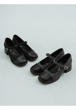 Maretta Mary Jane Pumps 5cm