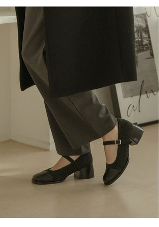 Maretta Mary Jane Pumps 5cm