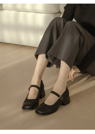 Maretta Mary Jane Pumps 5cm