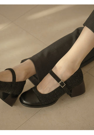 Maretta Mary Jane Pumps 5cm