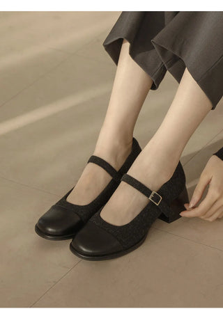 Maretta Mary Jane Pumps 5cm