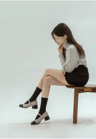 Maretta Mary Jane Pumps 5cm