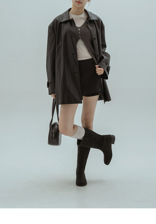 Eternal Classic Mid-calf Boots 4cm