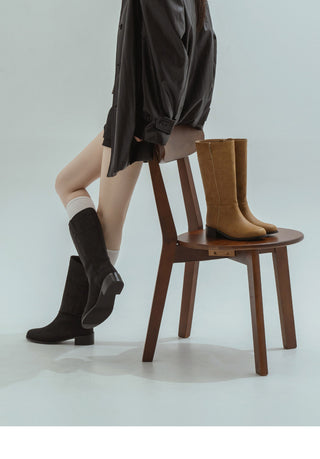 Eternal Classic Mid-calf Boots 4cm
