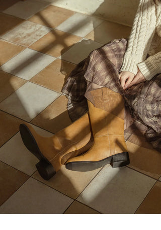 Eternal Classic Mid-calf Boots 4cm