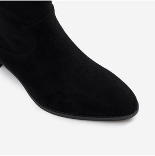 Austin Suede Mid-calf Boots 4cm