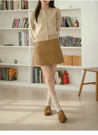 Dioti Wool Fur Flats 1cm
