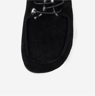 Dioti Wool Fur Flats 1cm