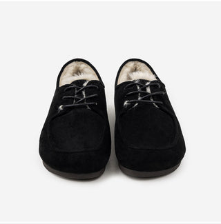 Dioti Wool Fur Flats 1cm
