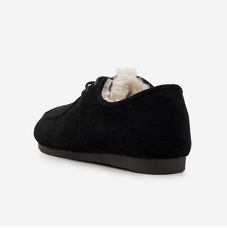 Dioti Wool Fur Flats 1cm