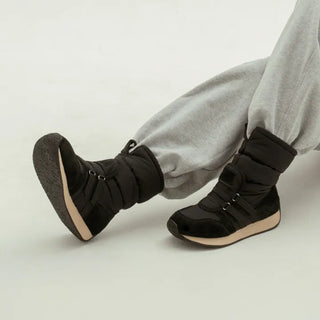 Ranger Scrunchie Padded Boots 3cm