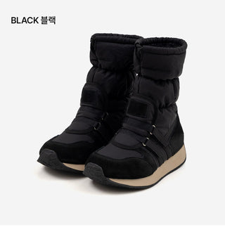 Ranger Scrunchie Padded Boots 3cm