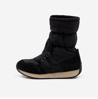 Ranger Scrunchie Padded Boots 3cm