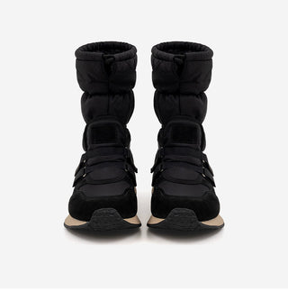 Ranger Scrunchie Padded Boots 3cm