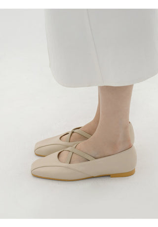 Polia strap flat shoes 1cm