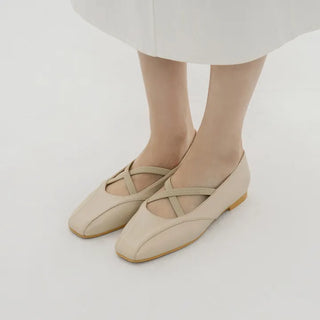 Polia strap flat shoes 1cm