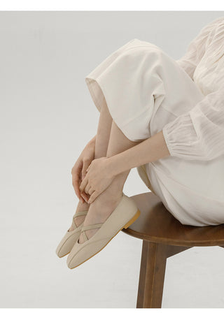 Polia strap flat shoes 1cm