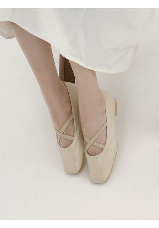 Polia strap flat shoes 1cm