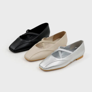 Polia strap flat shoes 1cm