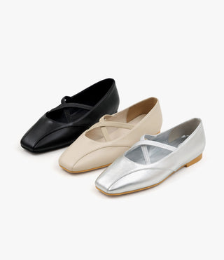 Polia strap flat shoes 1cm