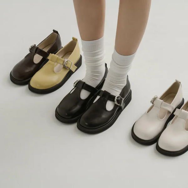 Pelosi T-Strap Mary Jane Platform 3cm