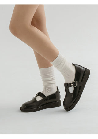 Pelosi T-Strap Mary Jane Platform 3cm