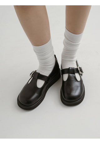 Pelosi T-Strap Mary Jane Platform 3cm