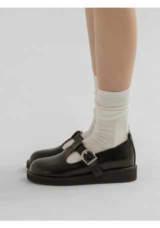 Pelosi T-Strap Mary Jane Platform 3cm