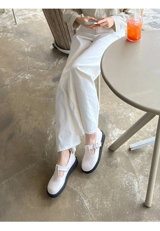 Pelosi T-Strap Mary Jane Platform 3cm